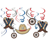 Western Swirl Decorations